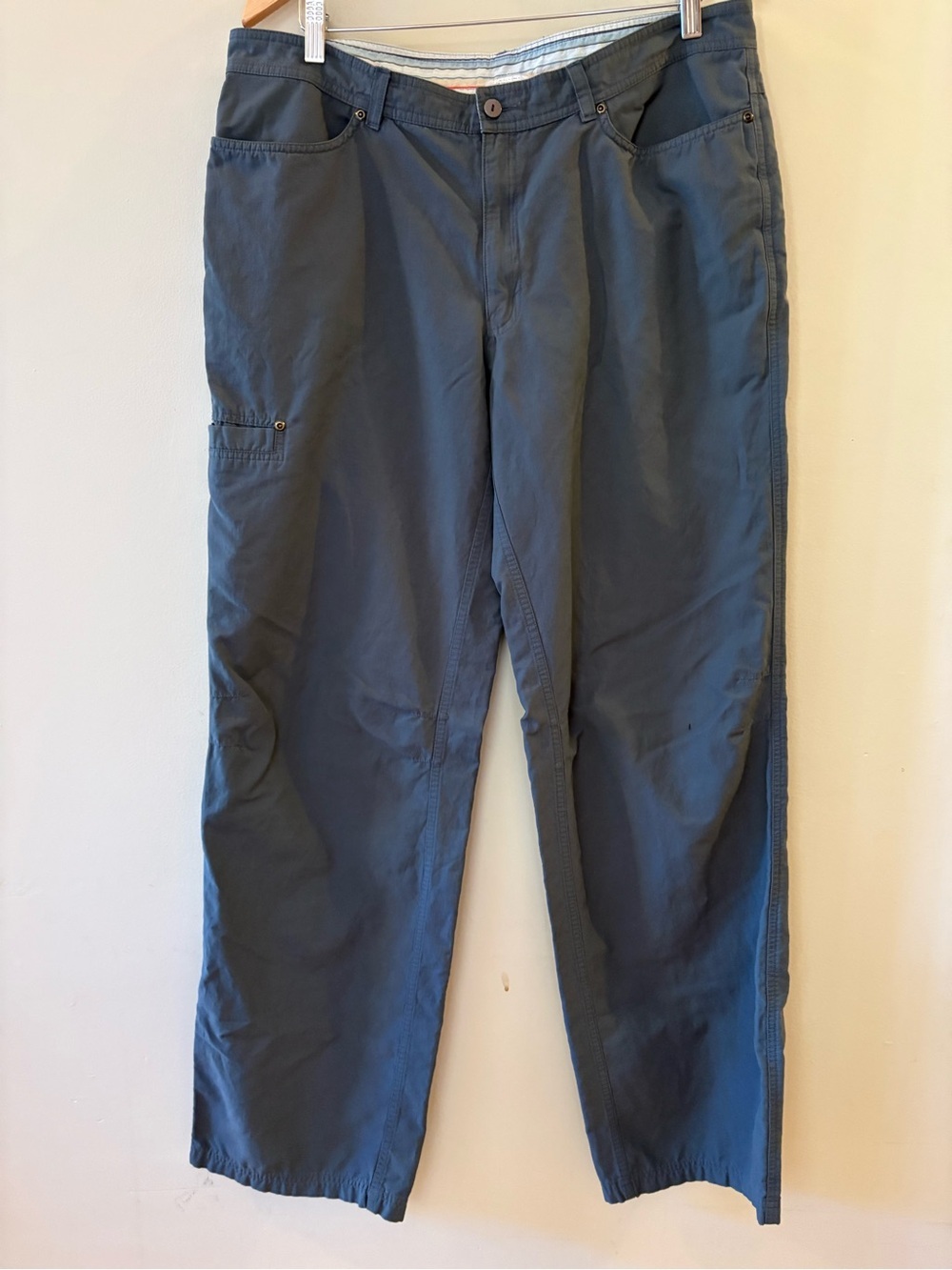 Mountain Equipment Approach Hiking Pants Grey Blue Sz 38.